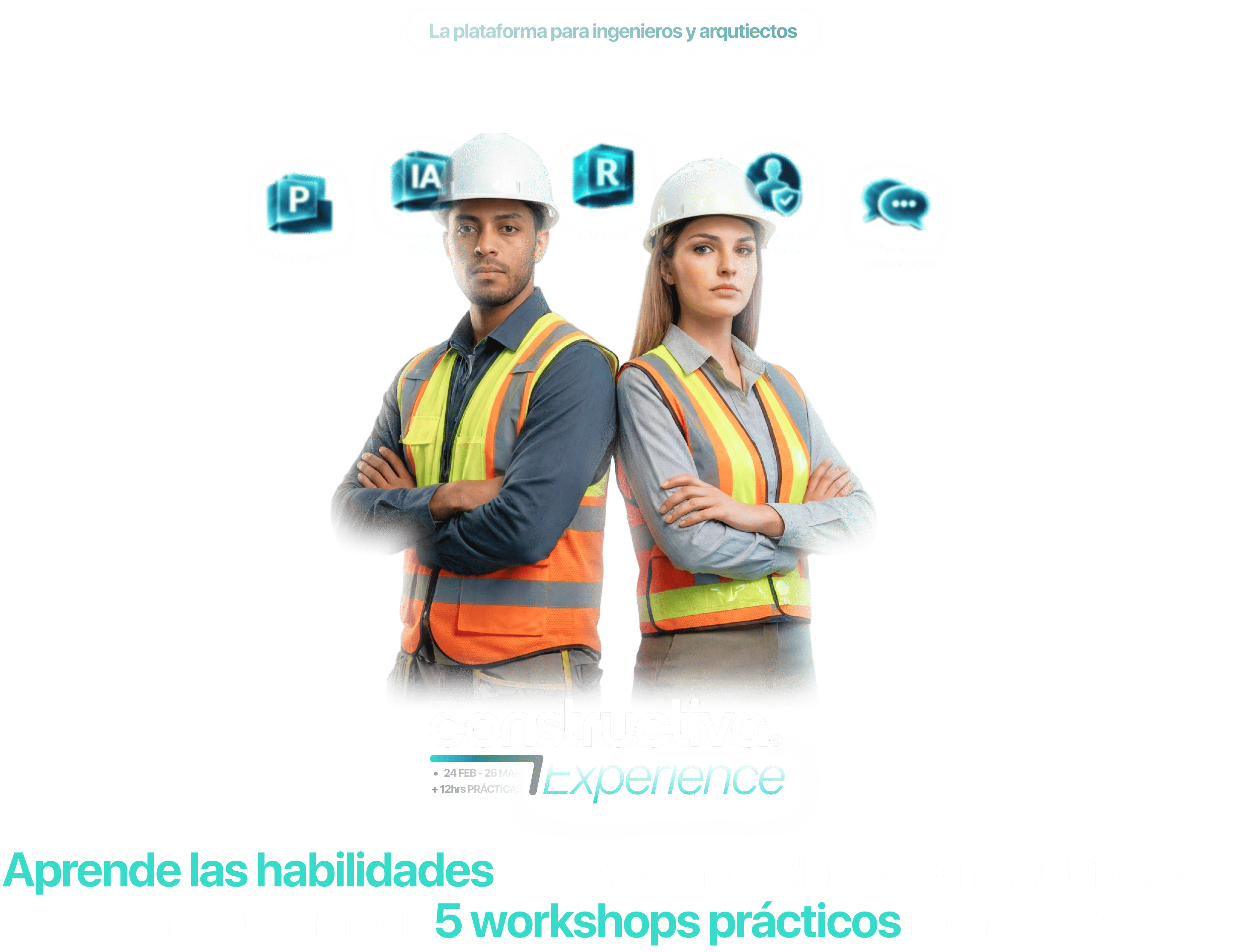 Equipo de ingenieros y arquitectos profesionales de Constructiva Experience